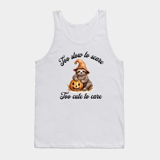 Halloween sloth Tank Top